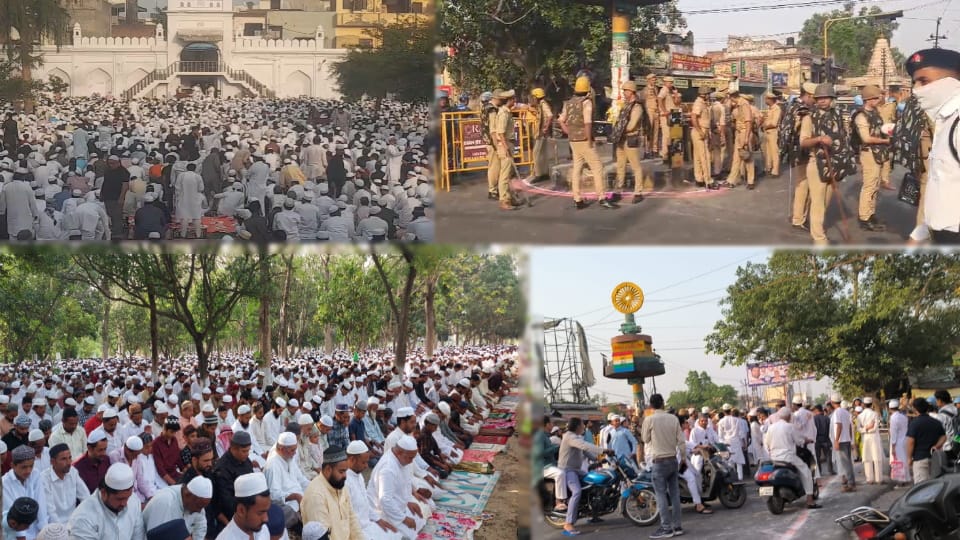 Eid-ul-Adha Prayers Offered Amid Tight Security in Western UP, Prayers for Peace and Harmony