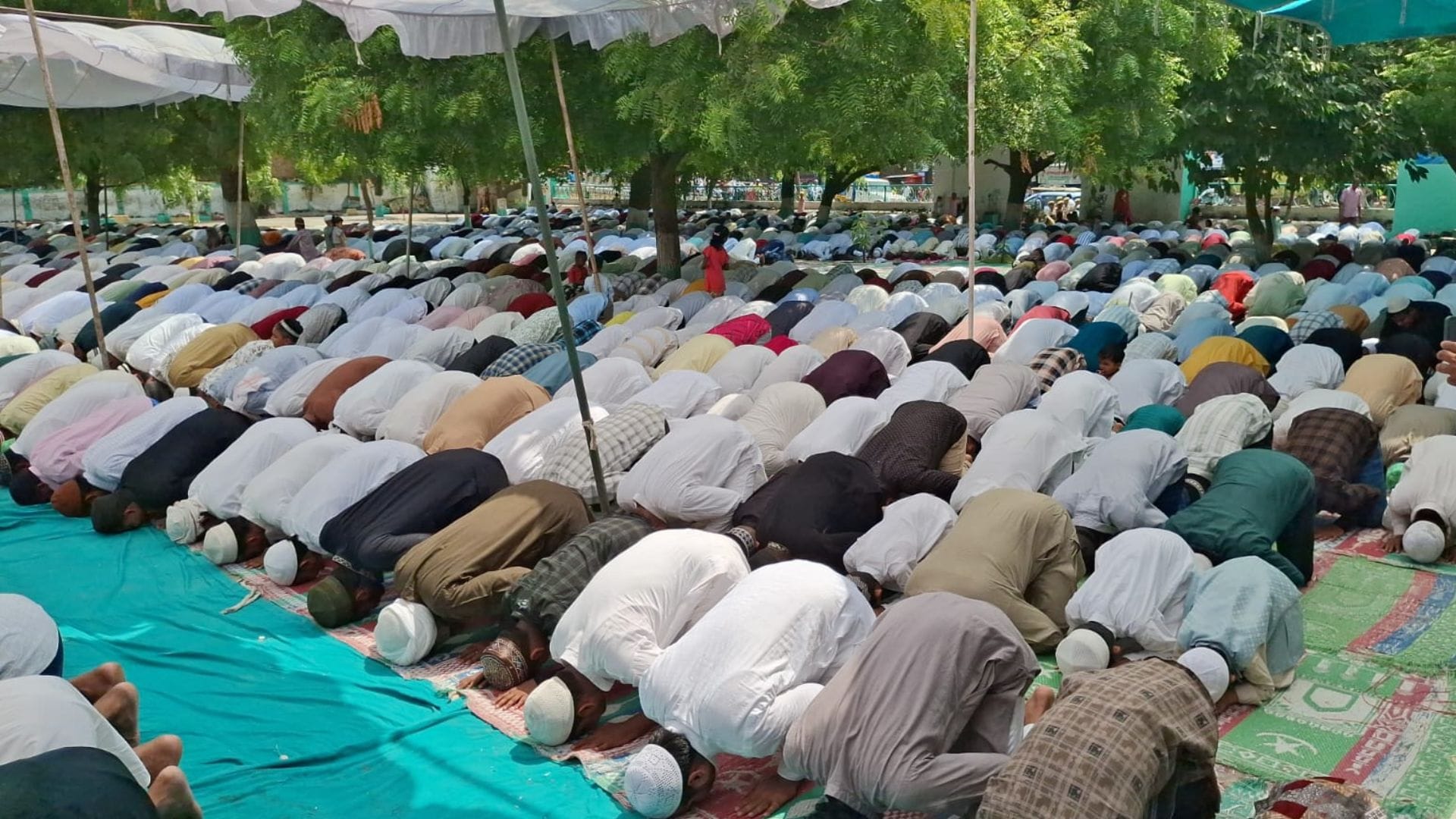 Eid al-Adha celebrated with prayers for peace tranquility and prosperity in ghazipur