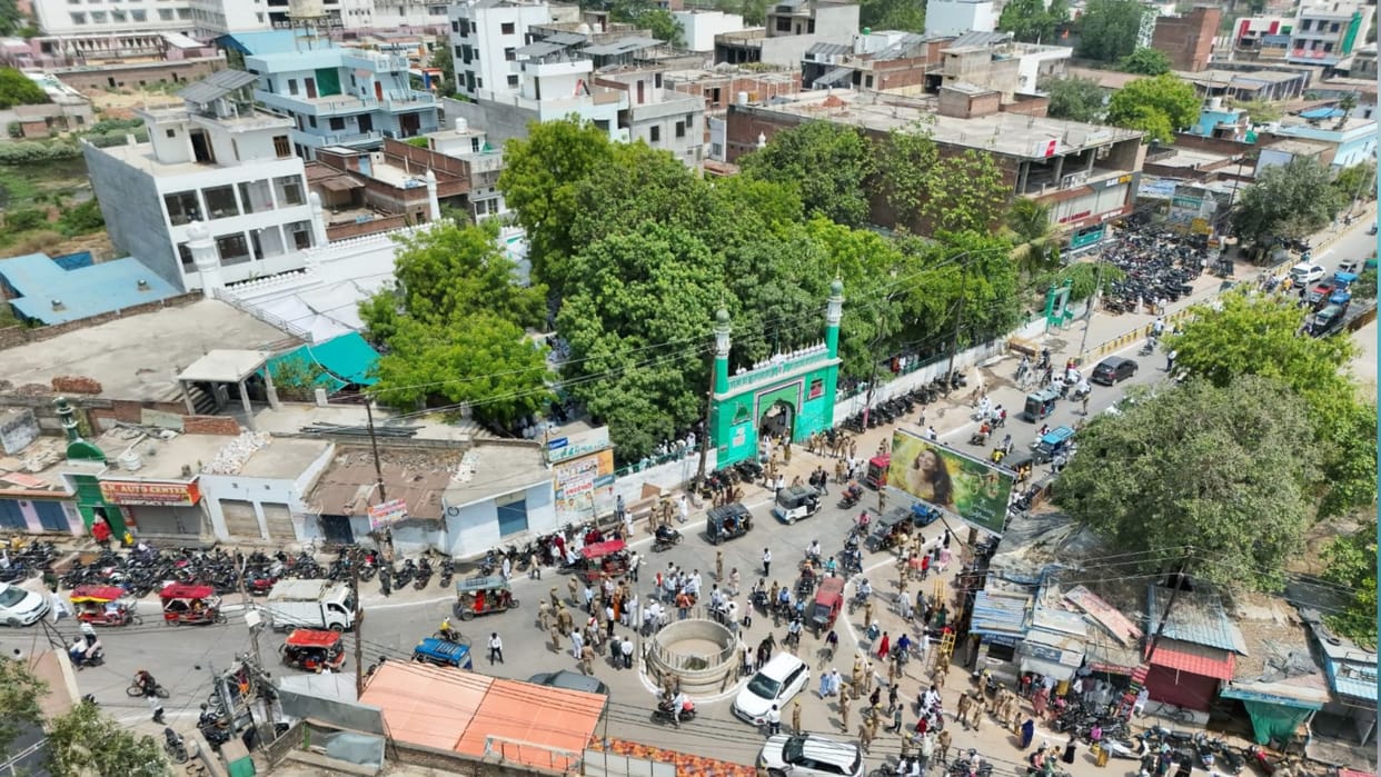 Eid al-Adha celebrated with prayers for peace tranquility and prosperity in ghazipur