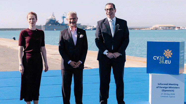 Jaishankar: साइप्रस में इयू के विदेश मंत्रियों से मिले जयशंकर, यूक्रेन जंग से पश्चिम एशिया संकट तक पर की चर्चा
