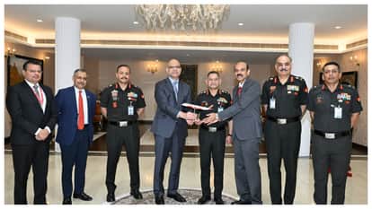 indian navy sign agreement with air india for martyr family members jobs on airports