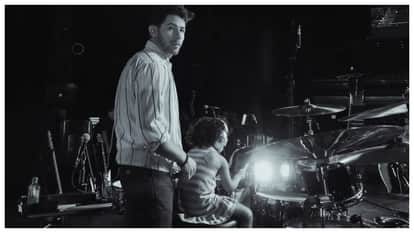 Priyanka Chopra Nick Jonas daughter Malti marie becomes cutest backstage drummer See Viral Pics
