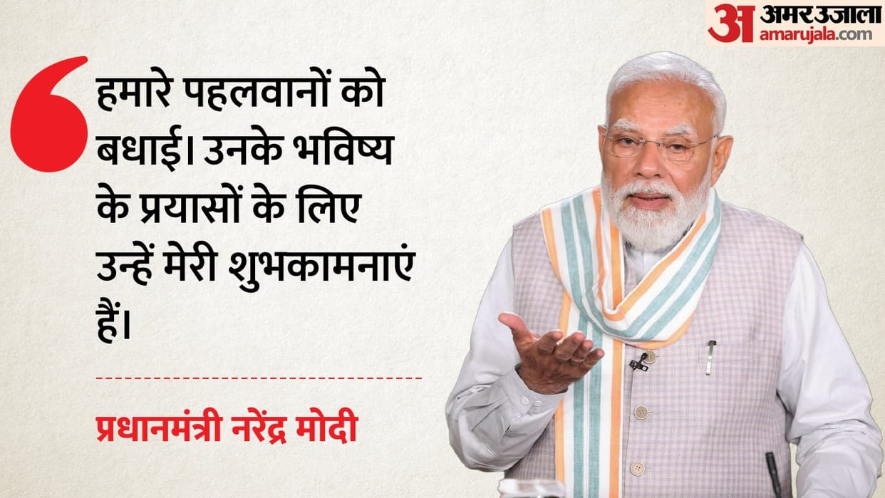 PM Modi hails Indian wrestlers for outstanding performance in U23 Asian Championship