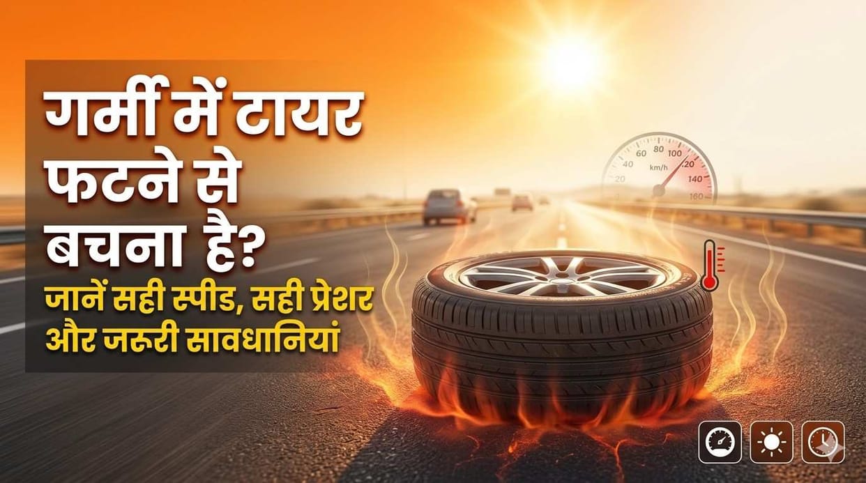 Summer Driving Tips: Exceeding This Speed Limit Can Burst Your Car Tyre