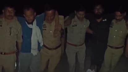 Three criminals arrested in encounter and two injured in gun shot in Budaun