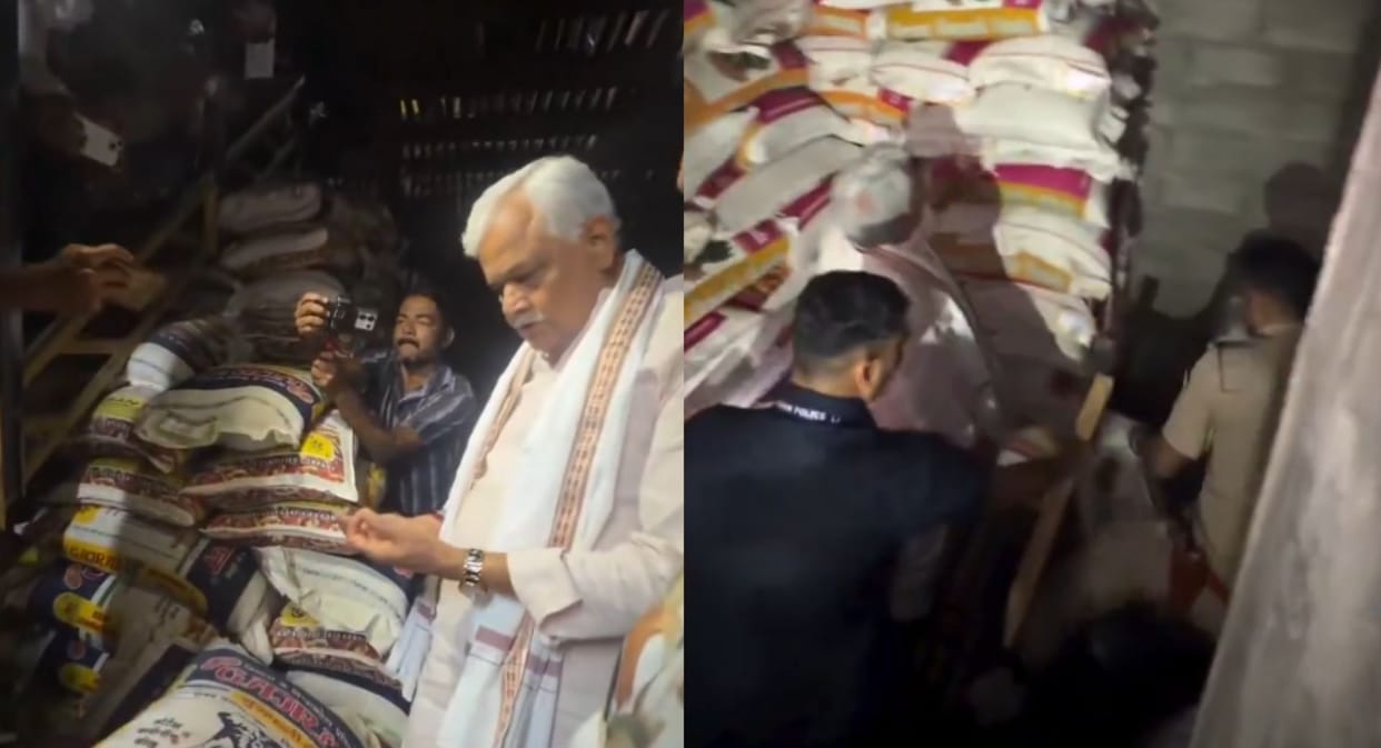 Rajasthan Agriculture Minister Kirodi Lal Meena Raids Fake Seeds Godown in Jodhpur