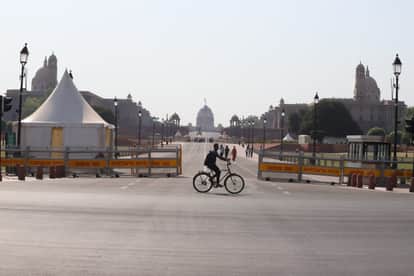 Due to scorching heat in Delhi people are going to hilly areas like Rishikesh and Haridwar for relief