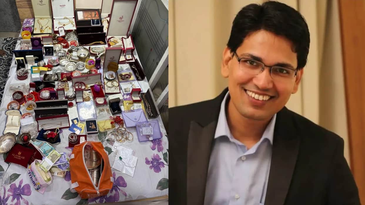 svu bihar arrested rishu shree patna contractor connected with ias officer sanjeev hans bihar news