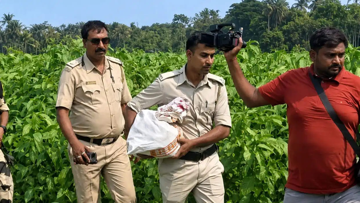 Trolley bags full of cash found during excavation at West Bengal TMC leader's field