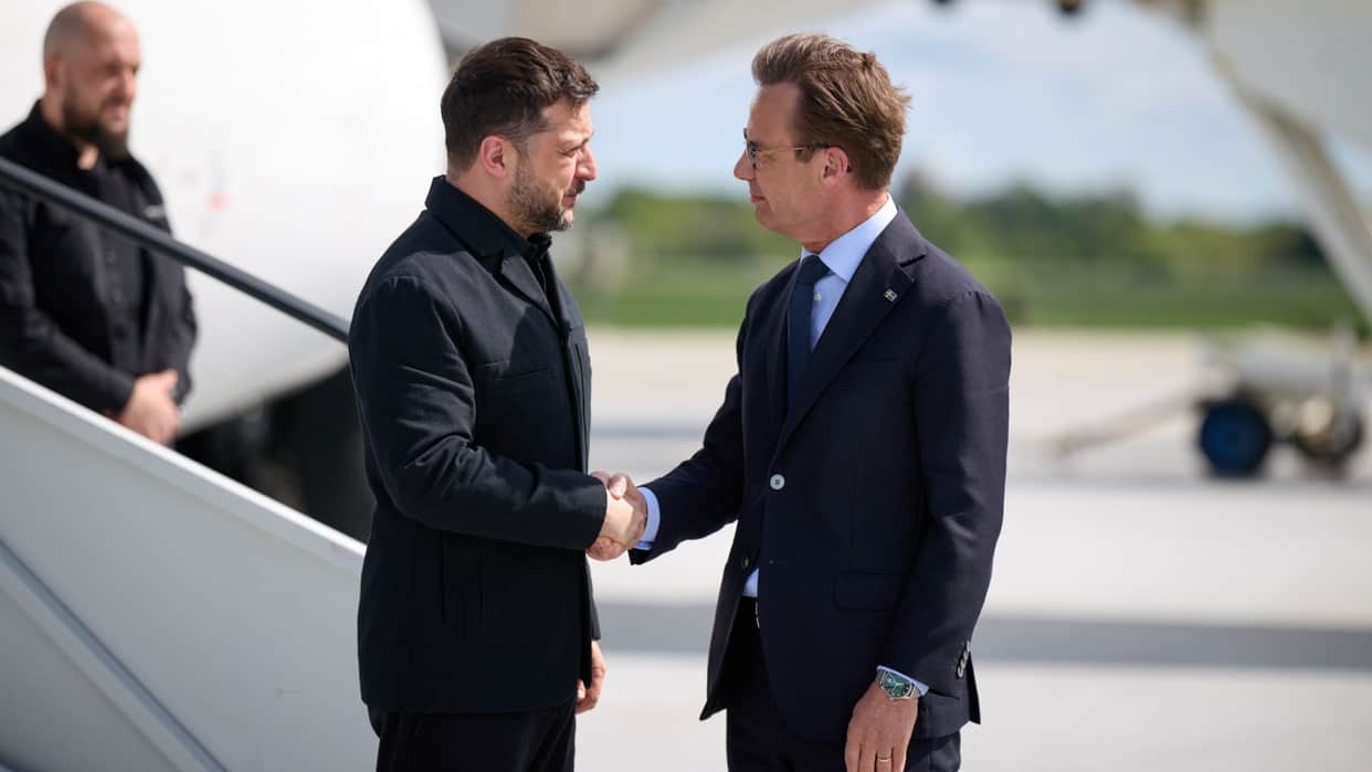 Ukrainian President Zelenskyy Sweden Visit talks bilateral defence cooperation; russia Ukraine war