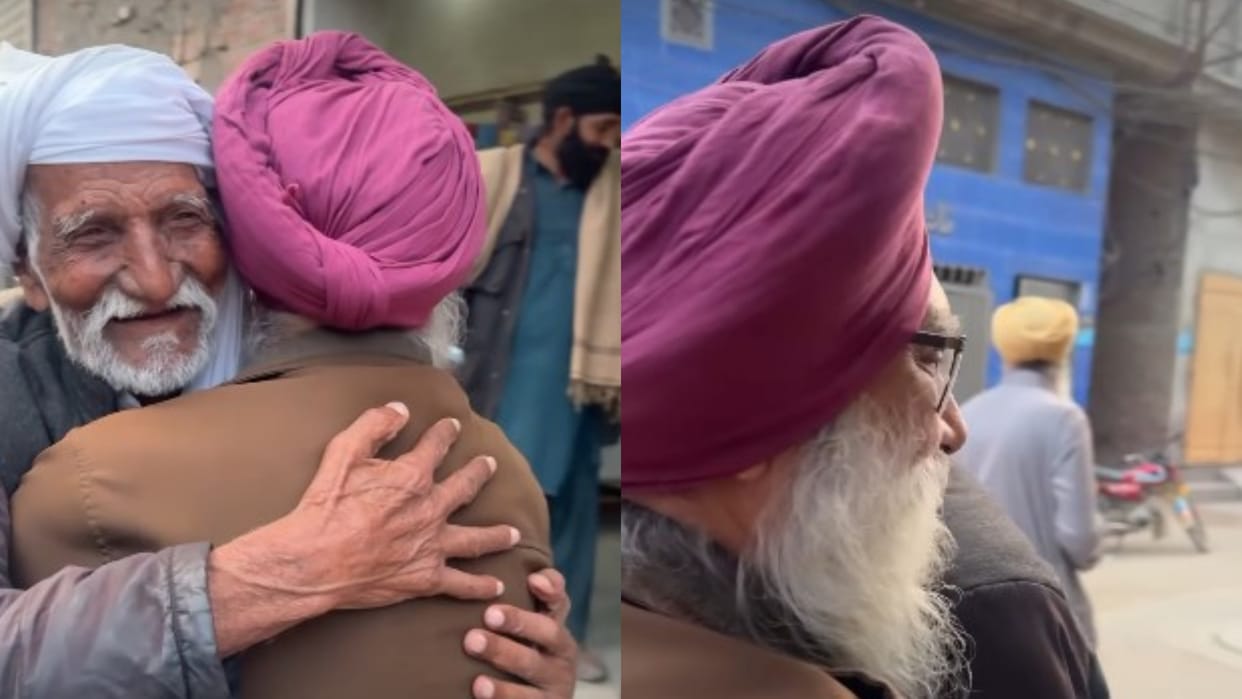 Friends Reunited After 78 Years 1947 partition emotional viral Heart Touching video