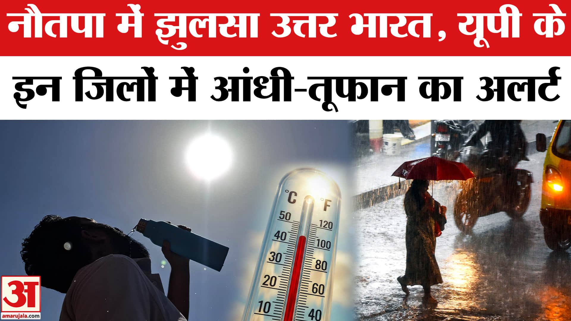 Weather Report : उत्तर भारत में भीषण गर्मी के बीच इन दिल्ली-एनसीआर में कुछ ऐसा रहेगा मौसम