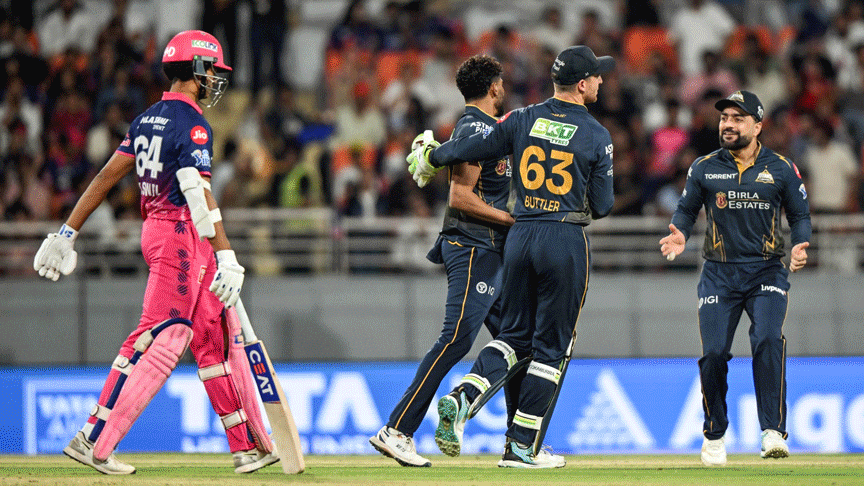 GT vs RR Qualifier 2 Highlights: Gujarat Titans vs Rajasthan Royals Today IPL 2026 Match Scorecard Updates