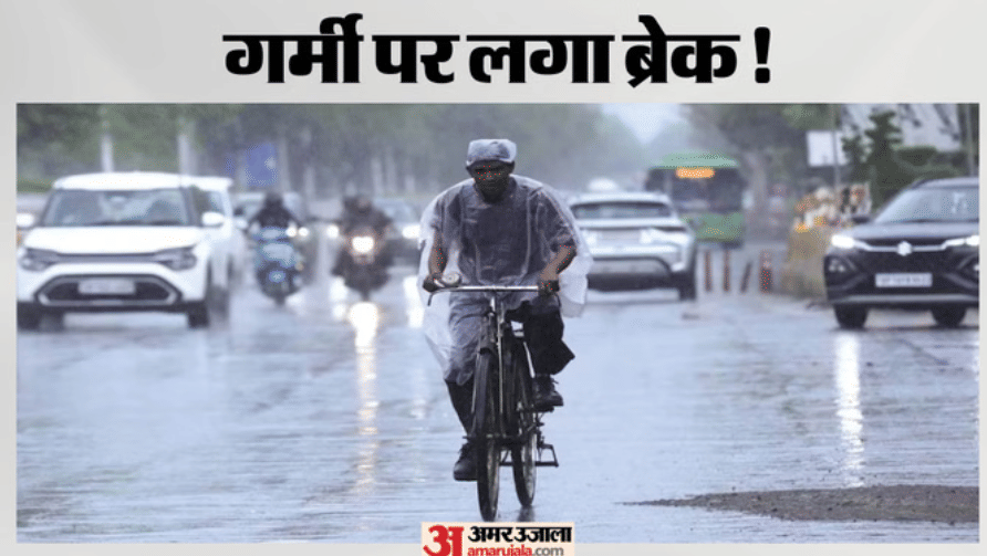 India weather update Delhi NCR rain IMD alert Heatwave relief Kerala monsoon Dust storm Monsoon progress