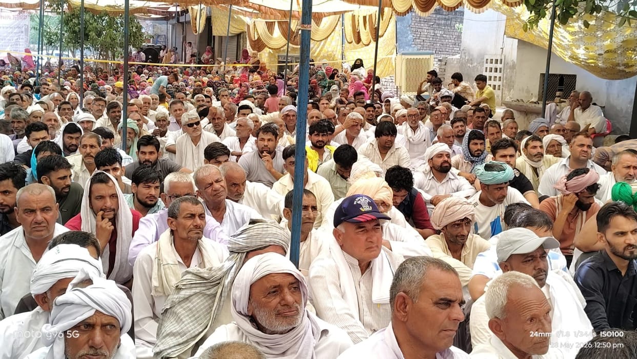 Villagers remain unyielding despite CM invitation sit-in protest in Chanaut village will continue