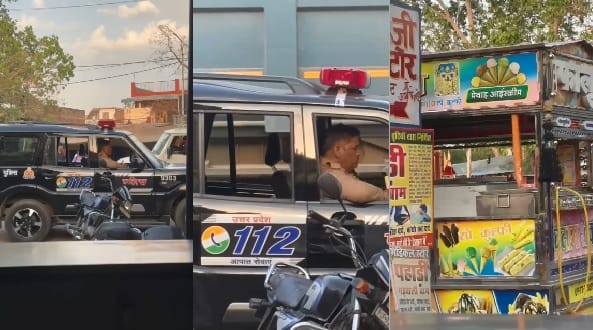 Kanpur Complaint Filed Against PRV Police Personnel for Consuming Free Gol Gappas and Ice Cream