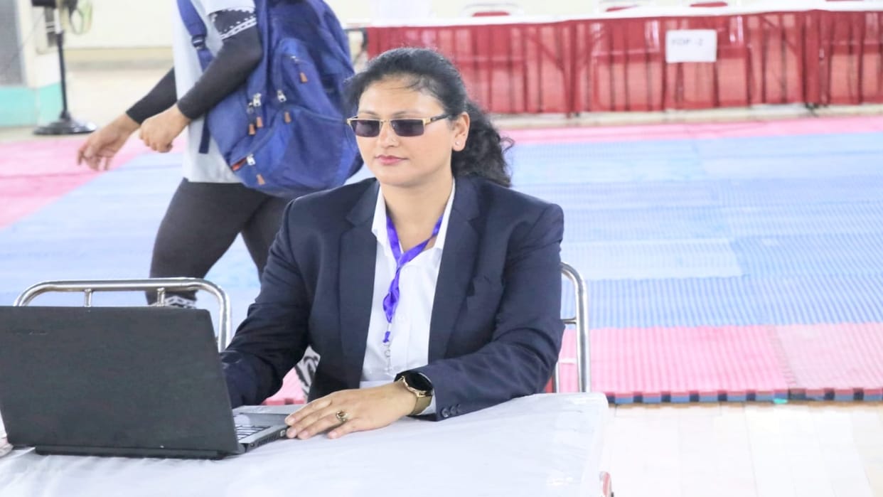 Nirmand's Ranjana Becomes a Judge at the National Yogasana Competition