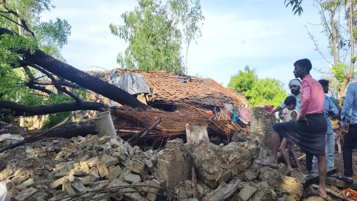 Storm turns deadly - four people including a mother and two children died and one child was injured when trees