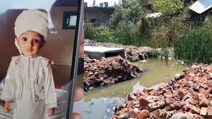 Raebareli: Two-and-a-half-year-old boy dies after falling into a deep drain under construction.