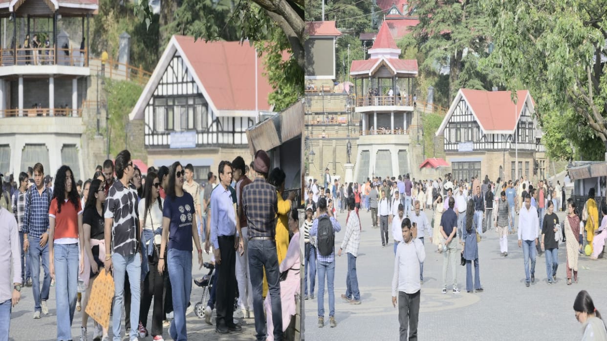 HP Tourism: Lakhs of Tourists Arrive in Himachal to Escape the Heat; Record Crowds at Tourist Destinations