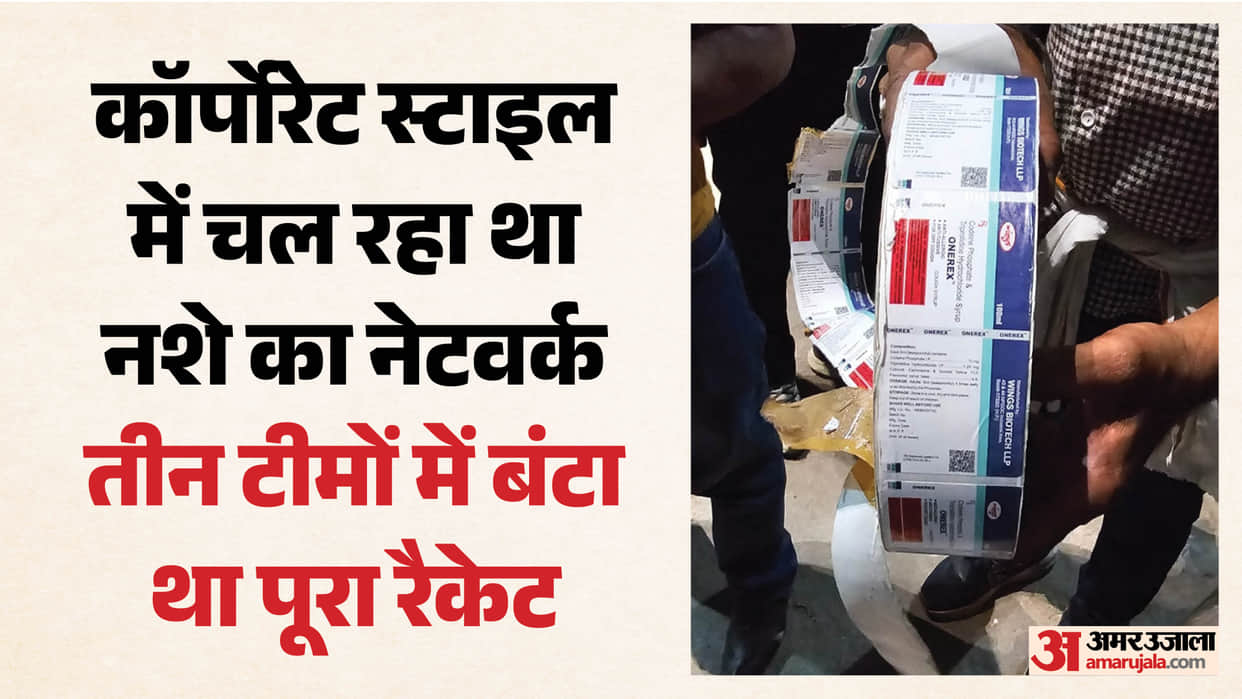 Bhopal News: STF Busts Crores Codeine Syrup Racket 10 Arrested Including Three Minors