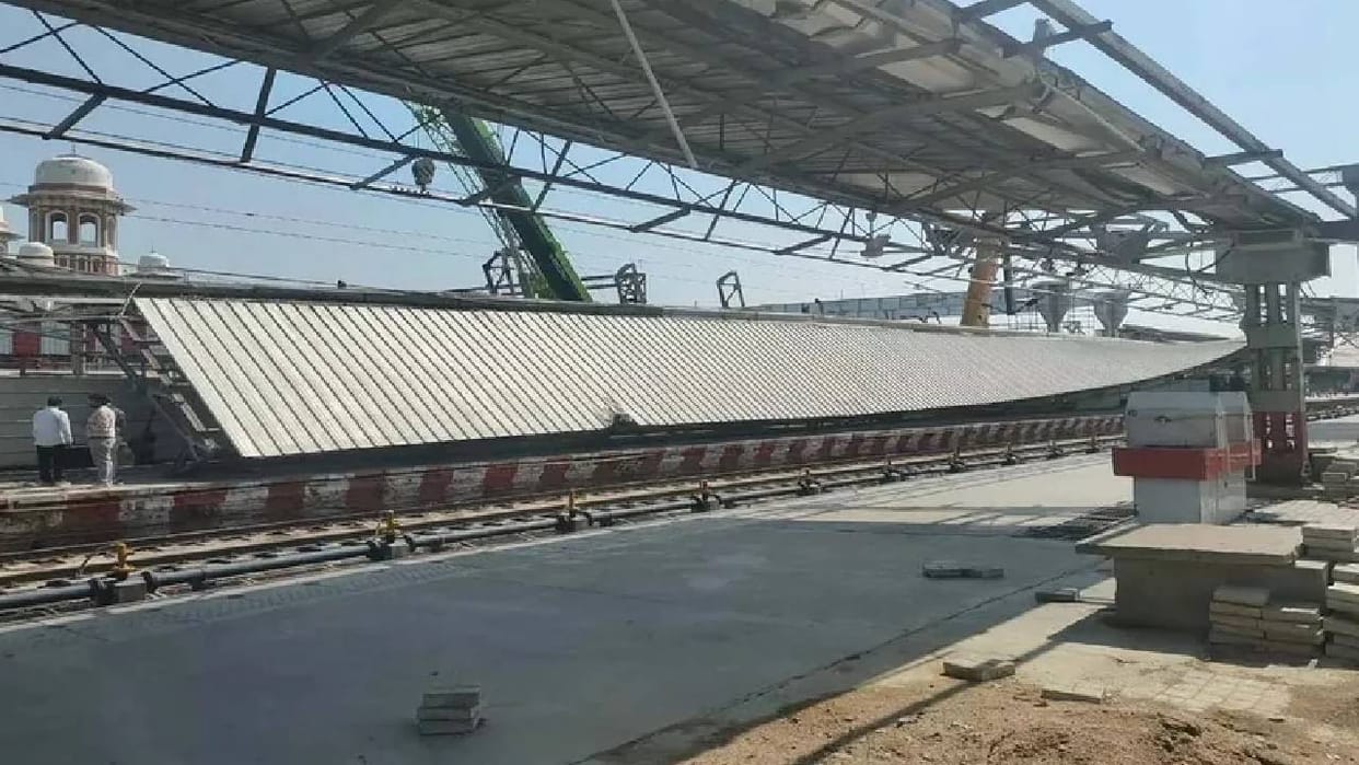 UP: Major Revelation in Charbagh Railway Station Shed Collapse—RLDA Officials' Negligence Exposed; Shed Had a