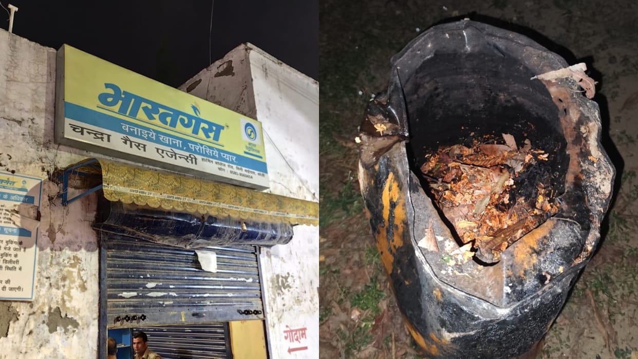 Fire Breaks Out in Coltar Drum Stored at Gas godown in Bareilly