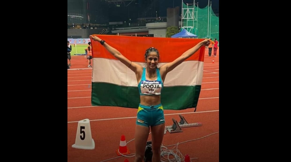 Haryana Pooja breaks national high jump record in Hong Kong