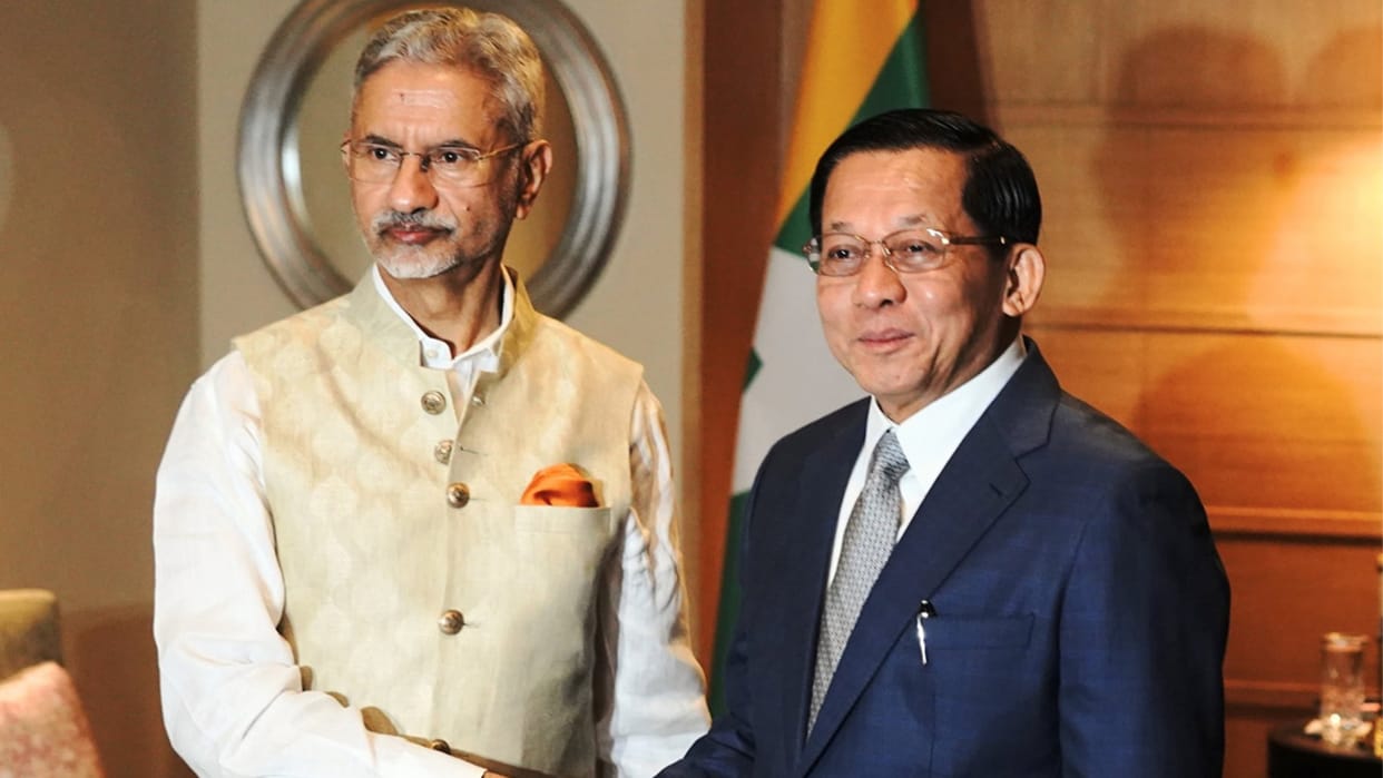 Myanmar prez Min Aung Hlaing india visit Updates meet eam s Jaishankar and others bilateral talks hindi news