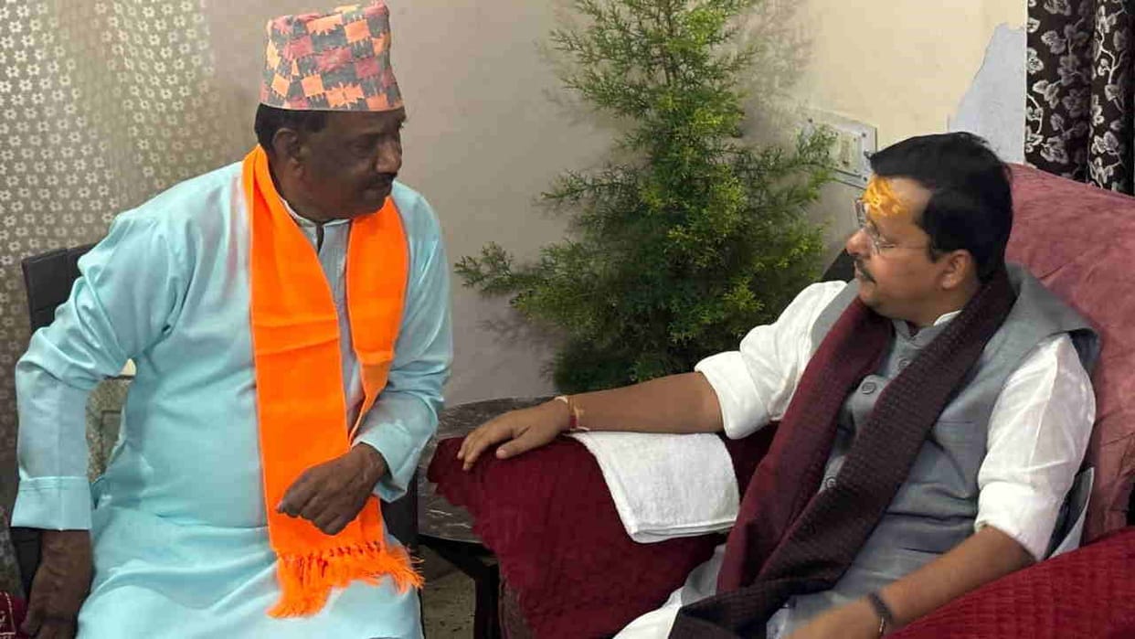 BJP National President Nitin Nabin breakfast at a booth president home delivered a message Uttarakhand news