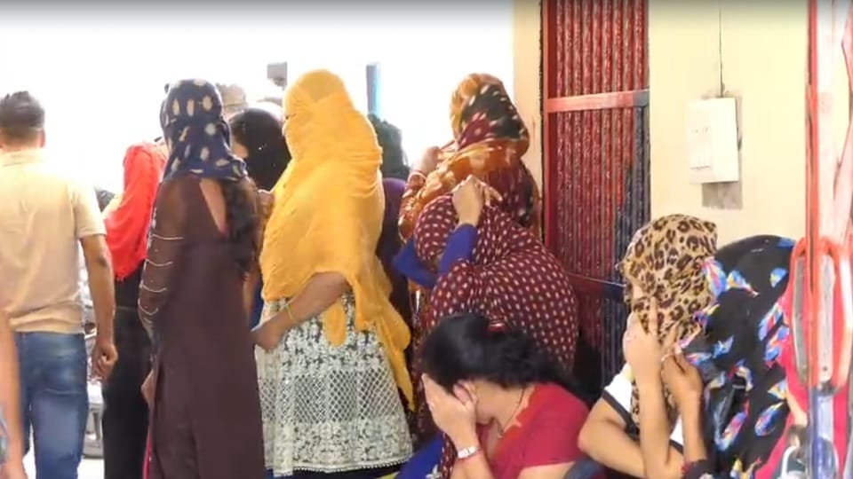 Police raid on spa centres in Bhiwadi