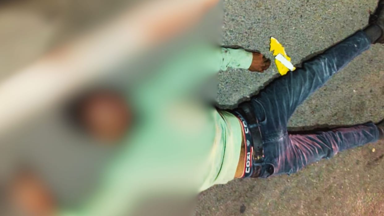 Varanasi Accident Drunken Bikers Crash into Divider Youths Sent Flying One Dead One Injured