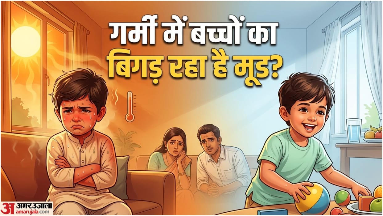 Summer Parenting Tips For Irritable Kids Mood Swings in hindi Garmi Me Bachhe Chidchide Kyun Hote Hai