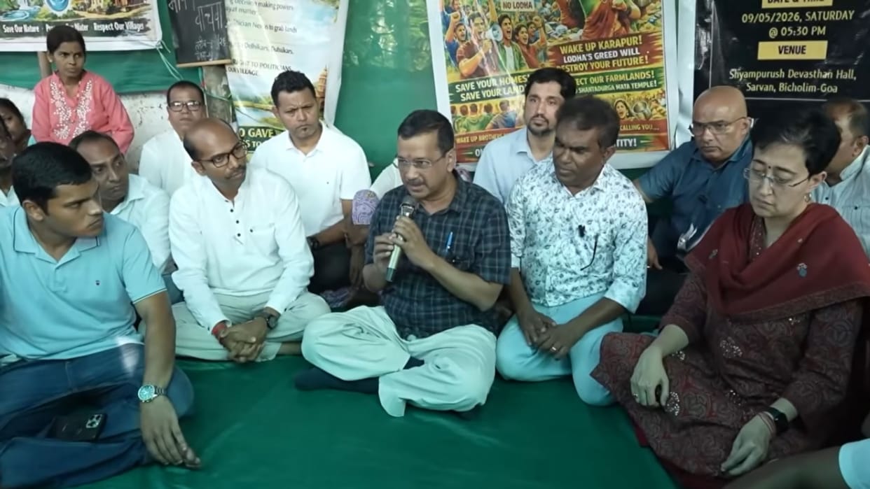 Aap chief Arvind Kejriwal backs Goa villagers opposing Lodha mega project over environment concerns