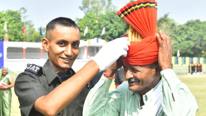 Indian Army Agniveer Passing Out Parade at the Jat Regiment Center in Bareilly