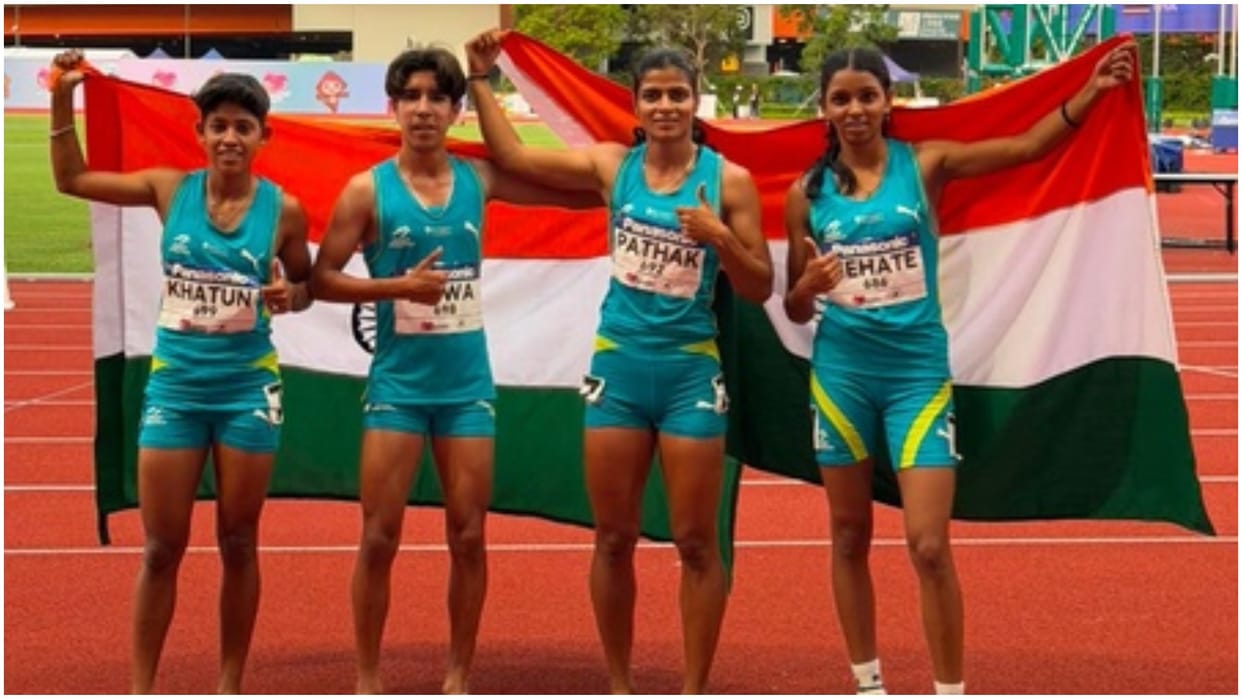 Asian U-20 Athletics Championships: India Finish Second Overall as Women’s 4x400m Relay Team Clinches Gold