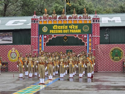 भारत-तिब्बत सीमा पुलिस बल परेड