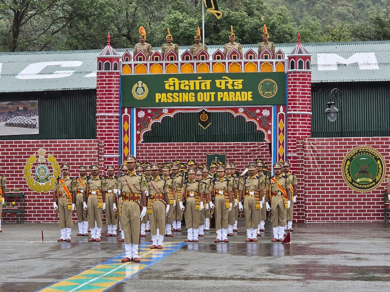 Mussoorie ITBP gets 133 young officers, joined mainstream after passing out parade