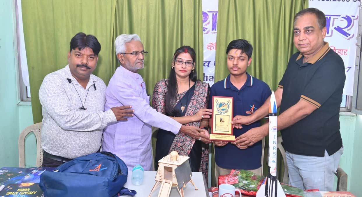 Bihar News: Patna News Student Ujjwal Raj Represents Bihar at ISRO’s Yuva Vigyani Programme 2026