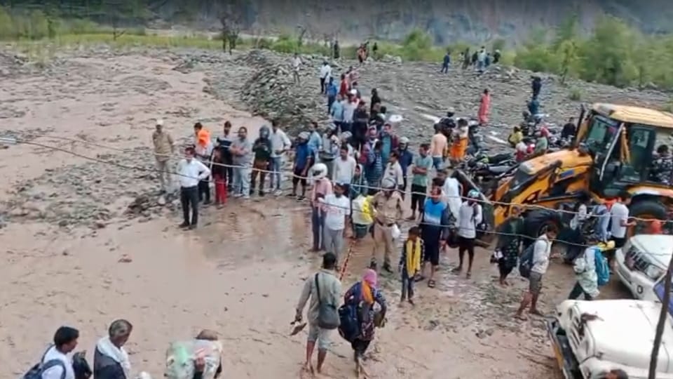 Trouble in Kumaon Due to Torrential Rains Devotees Stranded at Purnagiri Dham; 70 Devotees Attending 'Jod Mela