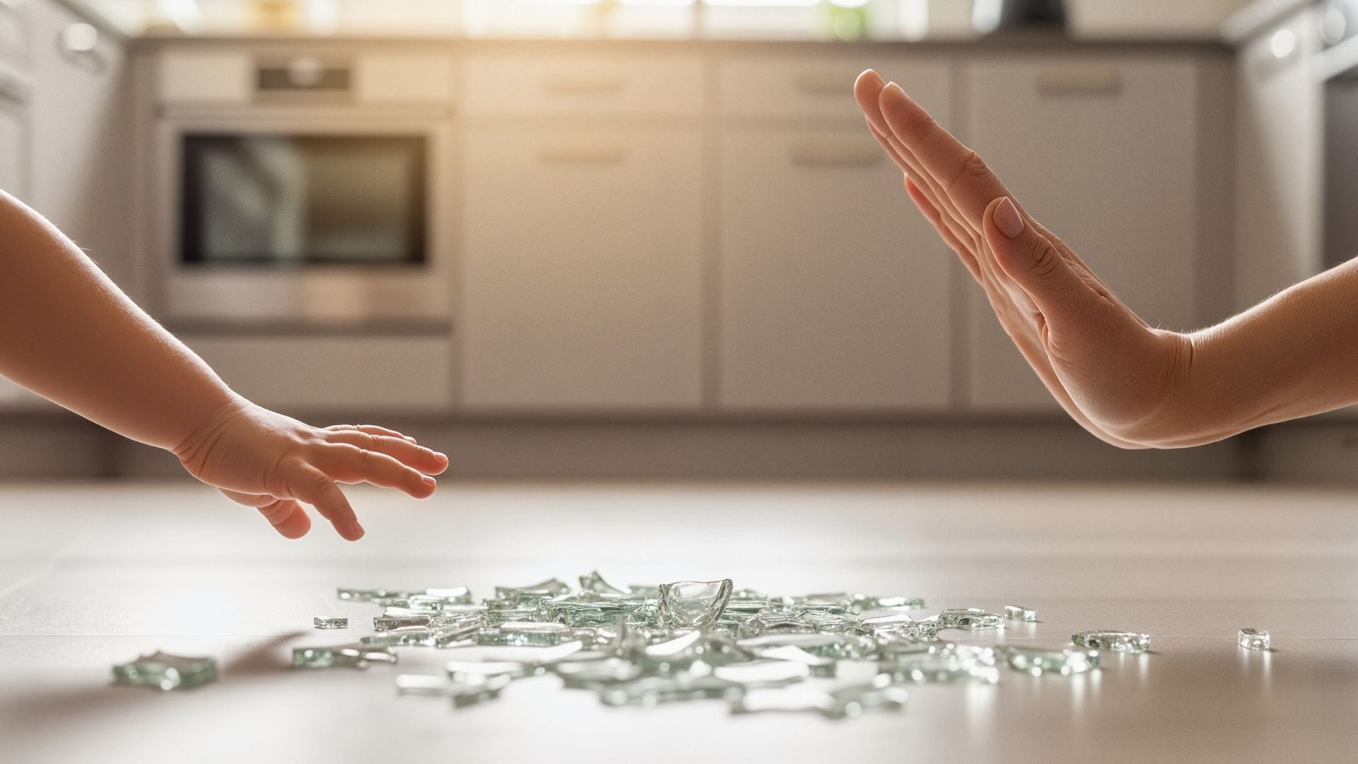 Smart Utility Hack Use Dough to Clean Invisible Glass Pieces Safely From Floor