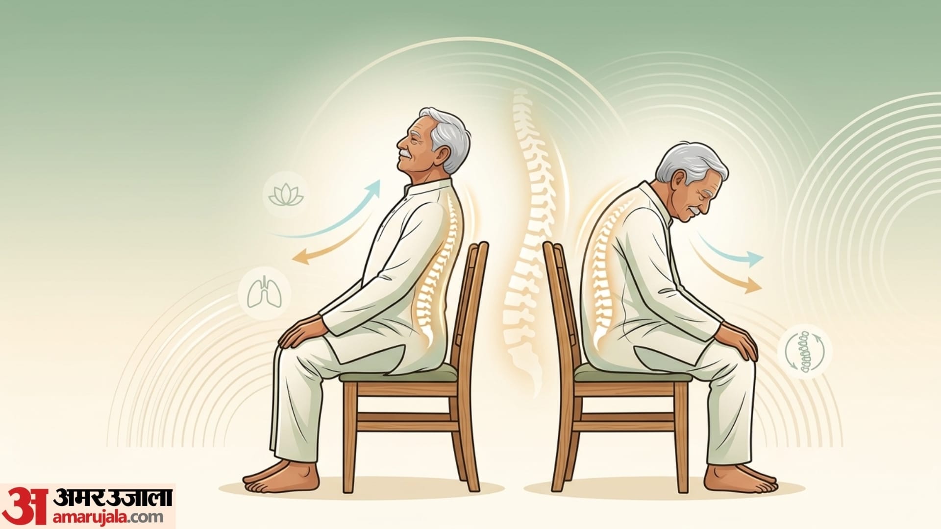 Easy Chair Yoga For Senior Citizen Ke Liye Yoga Asanas