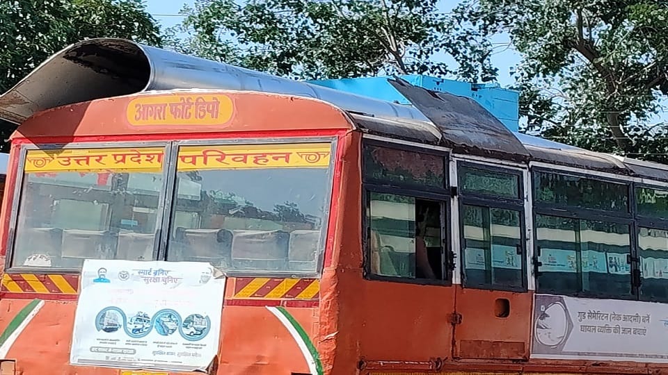 Roadways Bus Roof Blown Off During Storm Safety Concerns Raised