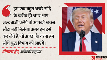 अमेरिकी राष्ट्रपति डोनाल्ड ट्रंप