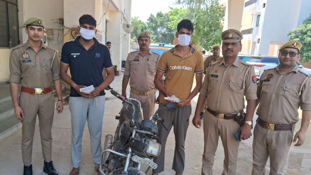 Two accused arrested in murder case of youth in Vaidpur village of Greater Noida