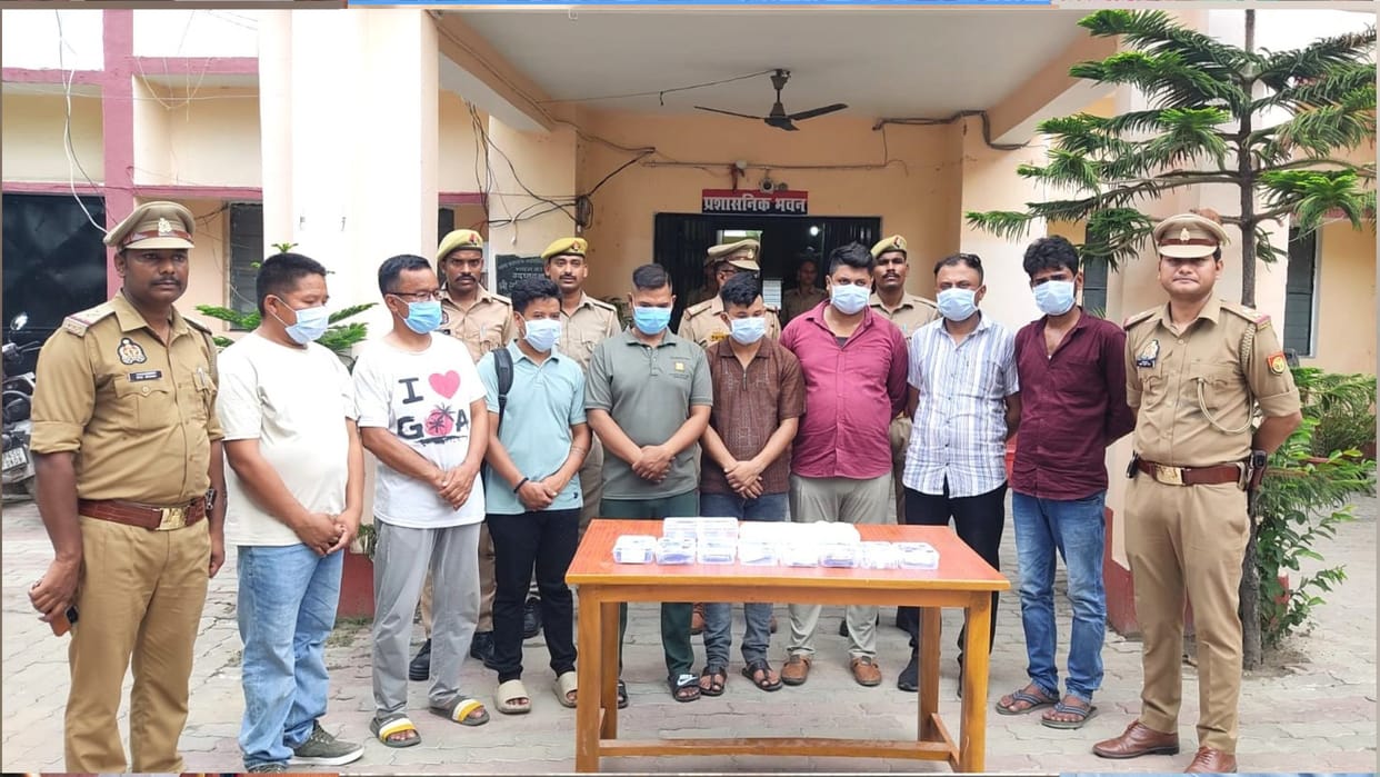 In Kushinagar, International Gang Duping Nepali Citizens Busted, 10 Arrested, 453 Rescued