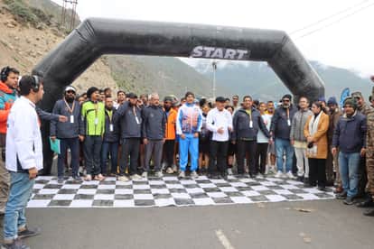 Chamoli Niti Extreme Ultra Run 933 participants from 28 states arrive race held from Rimkhim to Malari