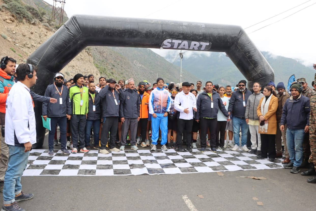 Chamoli Niti Extreme Ultra Run 933 participants from 28 states arrive race held from Rimkhim to Malari