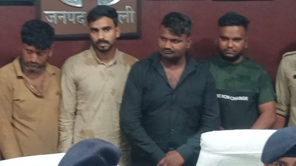 Shamli: Four members of interstate gang arrested in oil smuggling