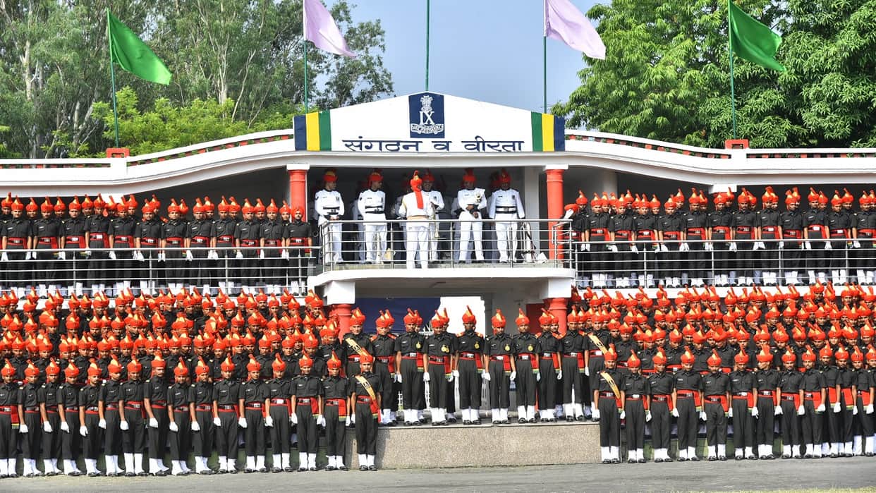 Indian Army Agniveer Passing Out Parade at the Jat Regiment Center in Bareilly
